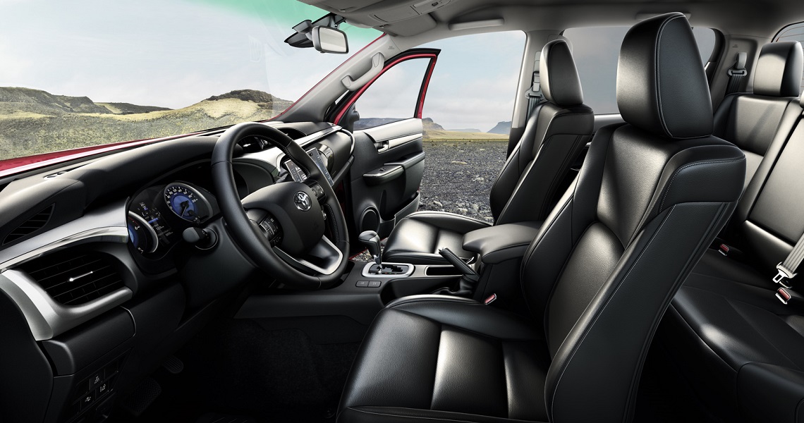 Toyota Hilux 2016 Interior For 1140X600