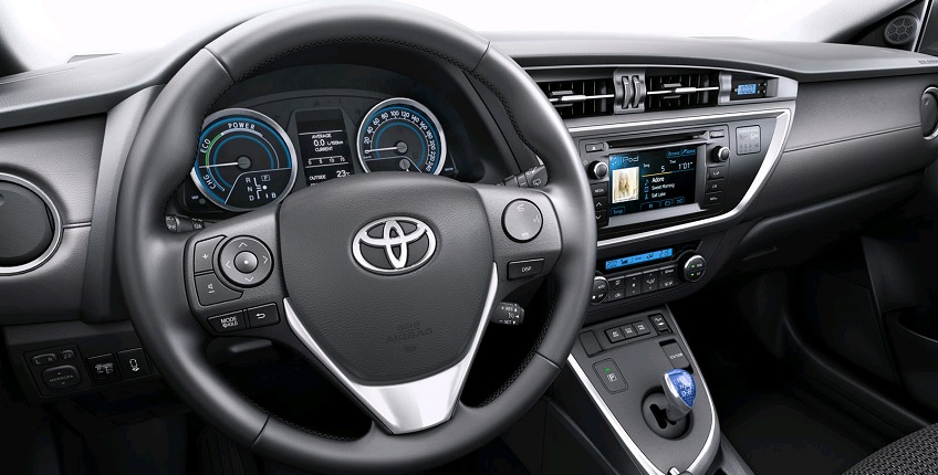 Toyota Auris 2012 Interioer Instrument Hybrid 848X430