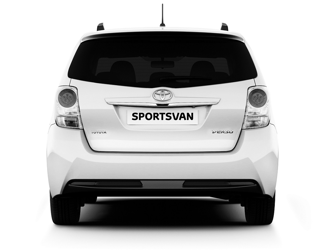Toyota Sportsvan Bag Hvid