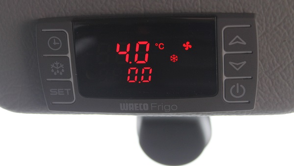 Kølebil sæt temperatur